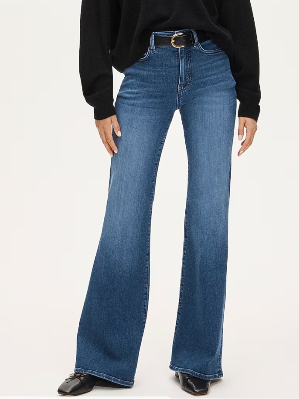 J crew New vintage flare jean Clark wash